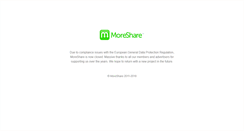 Desktop Screenshot of moreshare.com